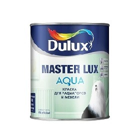 Краска Dulux MASTER LUX AQUA 40 полуглянцевая BC 0,93л