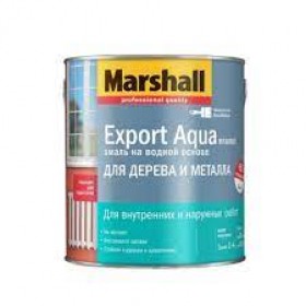 Эмаль Marshall EXPORT AQUA полуматовая 0,5 л