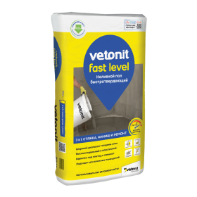 Наливной пол Vetonit Fast Level (20кг)