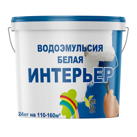 Краска РАДУГА ИНТЕРЬЕР водоэмульсионная белая Краска РАДУГА ИНТЕРЬЕР водоэмульсионная белая