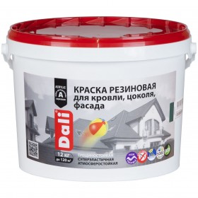 Dali краска фасадная резиновая 12 База А