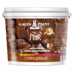 Лак глянцевый Gaudi Paint 2,5кг Лак глянцевый Gaudi Paint 2,5кг