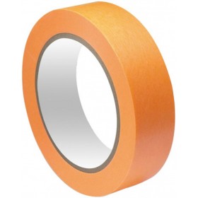 Лента малярная золотистая, рисовая бумага, термостойк. до 120°C, УФ-стойкость до 30 дней, 48 мм х 25 м Лента малярная золотистая, рисовая бумага, термостойк. до 120°C, УФ-стойкость до 30 дней, 48 мм х 25 м