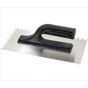 Кельма нержавеющая, пластиковая ручка, 270x130мм 