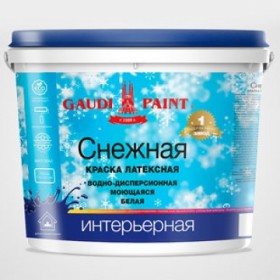 Краска интерьерная Снежная моющаяся 24кг