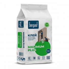 Клей для плитки Bergauf MAXIMUM Plus 25 кг