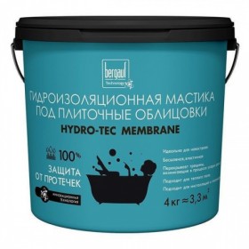 Гидроизоляционная мастика под плиточные облицовки BERGAUF HYDRO-TEC