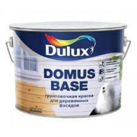 Краска грунтовочная Dulux DOMUS BASE для деревянных фасадов белая 10л