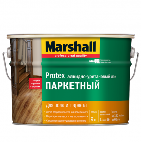 Лак Marshall PROTEX ПАРКЕТНЫЙ матовый 0,75л 