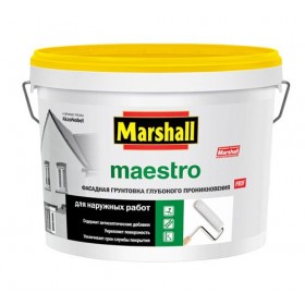 Грунтовка фасадная Marshall MAESTRO 10л