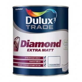 Краска Dulux Trade DIAMOND EXTRA MATT глубокоматовая BW 1л