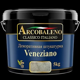Декоративная штукатурка Arcobaleno Veneziano "полированный мрамор" 5 кг
